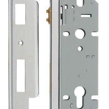 Rebated 85mm Euro Roller Mortice Locks - 45mm Backset