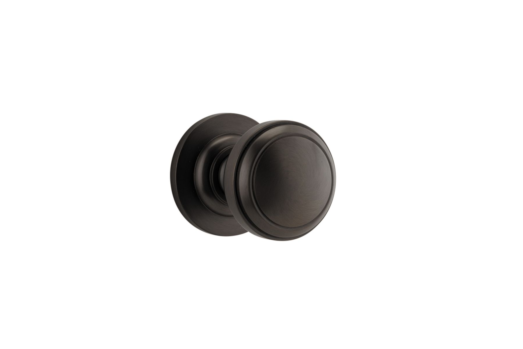 0211 - Paddington Knob - Round Rose - Signature Brass - Passage