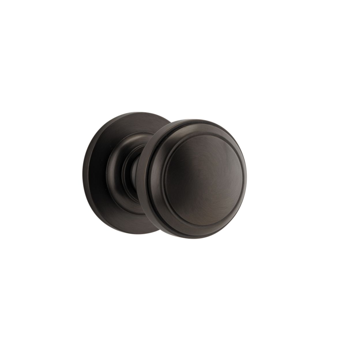 0211 - Paddington Knob - Round Rose - Signature Brass - Passage