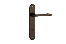 10852P85 - Baltimore Return Lever - Oval Backplate - Signature Brass - Privacy