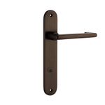 10852P85 - Baltimore Return Lever - Oval Backplate - Signature Brass - Privacy
