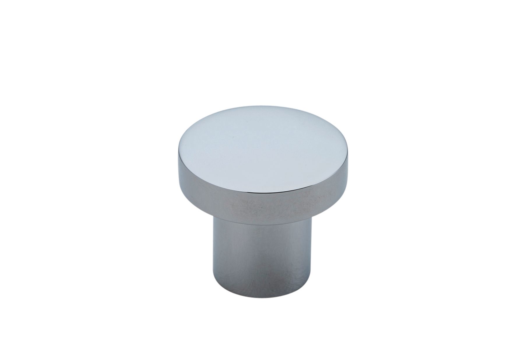 0500 - Osaka Cupboard Knob P28xD32mm - Polished Chrome