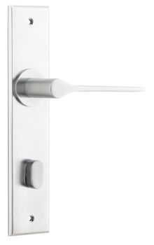 Como Lever - Chamfered Backplate