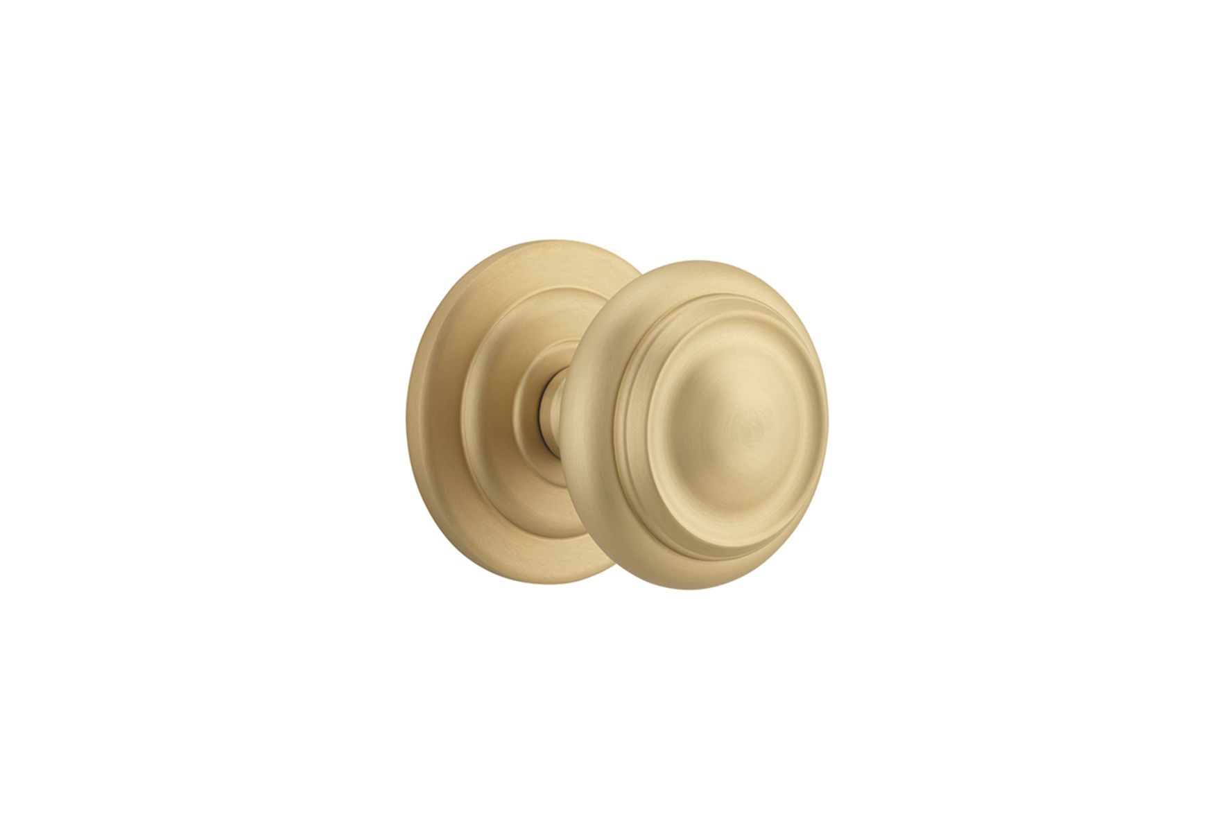 17116 - Sarlat Centre Door Knob - Brushed Gold PVD