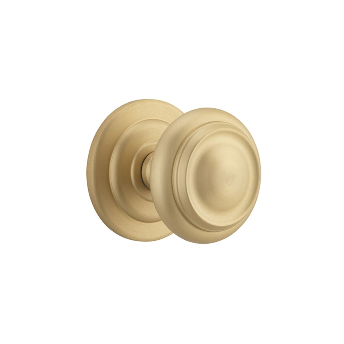 17116 - Sarlat Centre Door Knob - Brushed Gold PVD