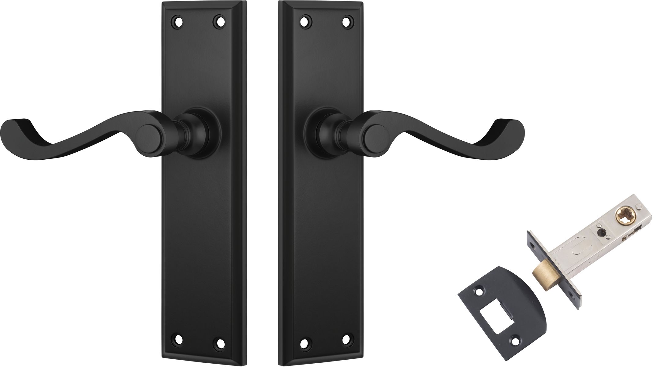Milton Lever - Long Backplate Passage Set