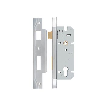 Rebated 85mm Euro Mortice Locks - 45mm Backset