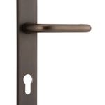 10844E85 - Oslo Lever - Rectangular Backplate - Signature Brass - Entrance