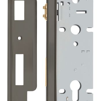 Rebated 85mm Euro Roller Mortice Locks - 45mm Backset