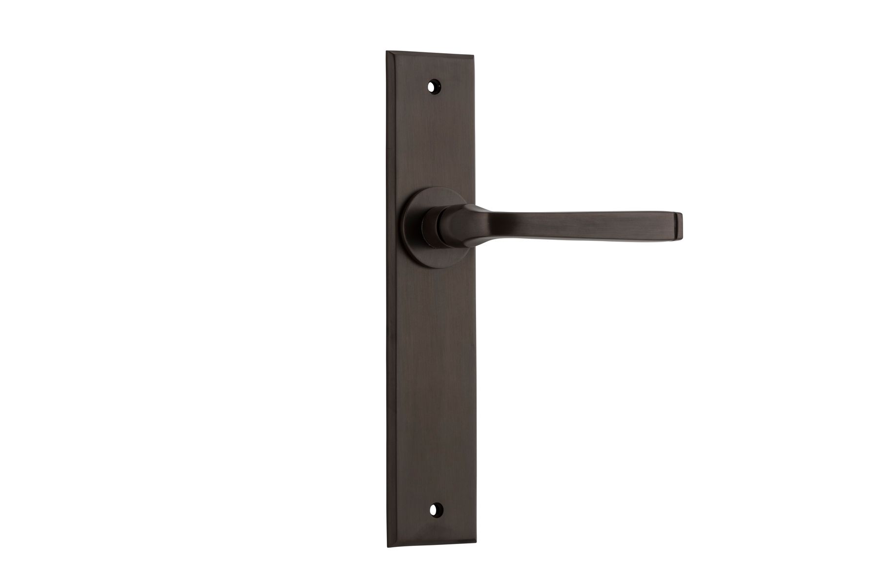 10788 - Annecy Lever - Chamfered Backplate - Signature Brass - Passage