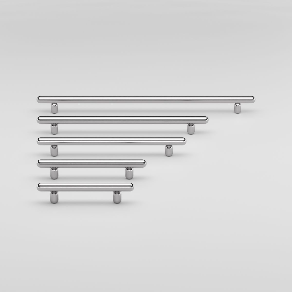 24054 - Puerto Cabinet Pull - CTC 256mm - Polished Chrome