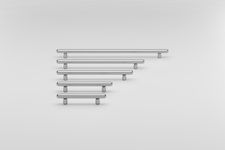 24034 - Puerto Cabinet Pull - CTC 128mm - Polished Chrome