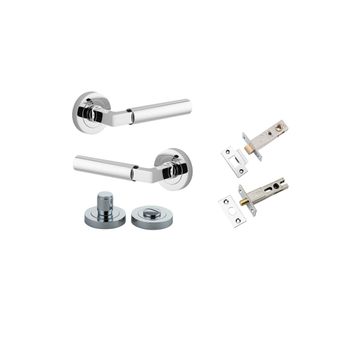 Berlin Lever - Round Rose Privacy Kit