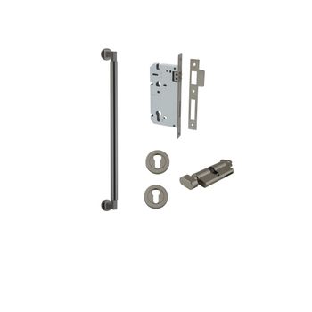 Berlin Pull Handle - 450mm Entrance Kit with Separate High Security Lock