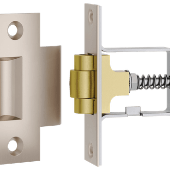 Roller Latch with Face Plate and Striker