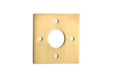 0251 - Adaptor Plate - Square - Brushed Brass