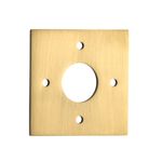 0251 - Adaptor Plate - Square - Brushed Brass