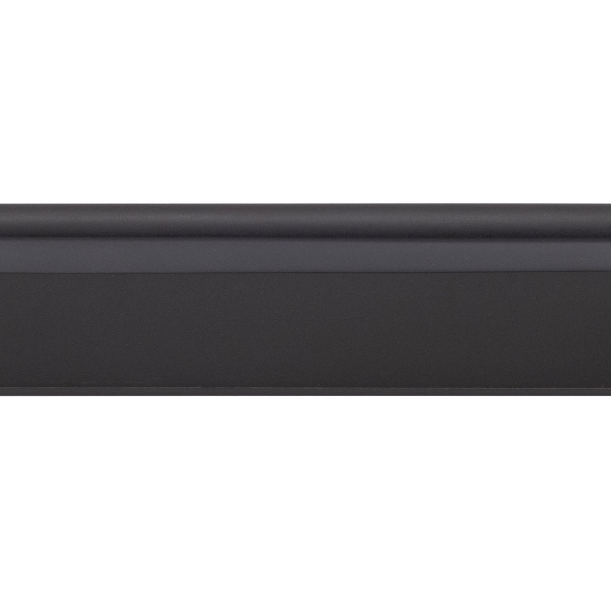 20893B - Baltimore Cabinet Pull with Backplate - CTC160mm - Matt Black