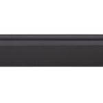 20893B - Baltimore Cabinet Pull with Backplate - CTC160mm - Matt Black
