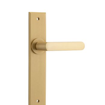 Osaka Lever - Chamfered Backplate