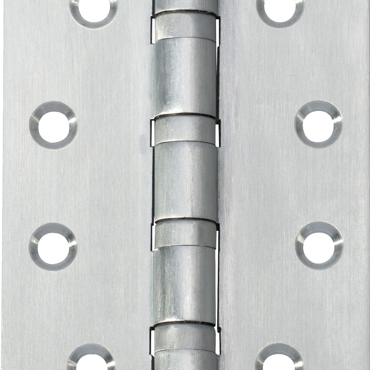 2763 - Ball Bearing Hinge - H100xW75mm - Brushed Chrome