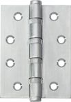 2763 - Ball Bearing Hinge - H100xW75mm - Brushed Chrome