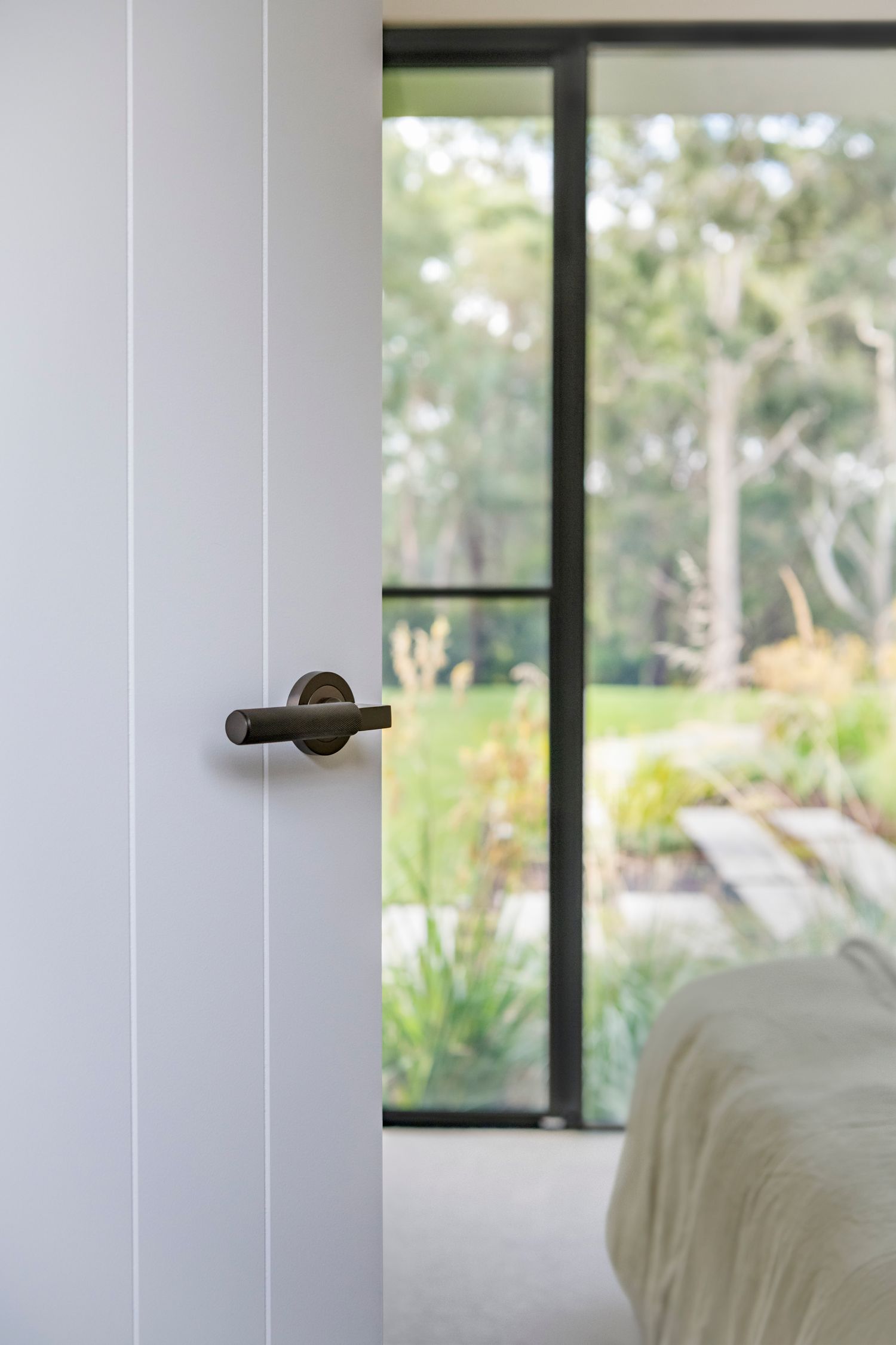 0354KENTR60KK - Brunswick Lever - Round Rose Entrance Kit with High Security Lock - Polished Chrome - Entrance