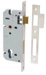 6098 - 85mm Euro Mortice Locks - 45mm Backset - Satin Nickel