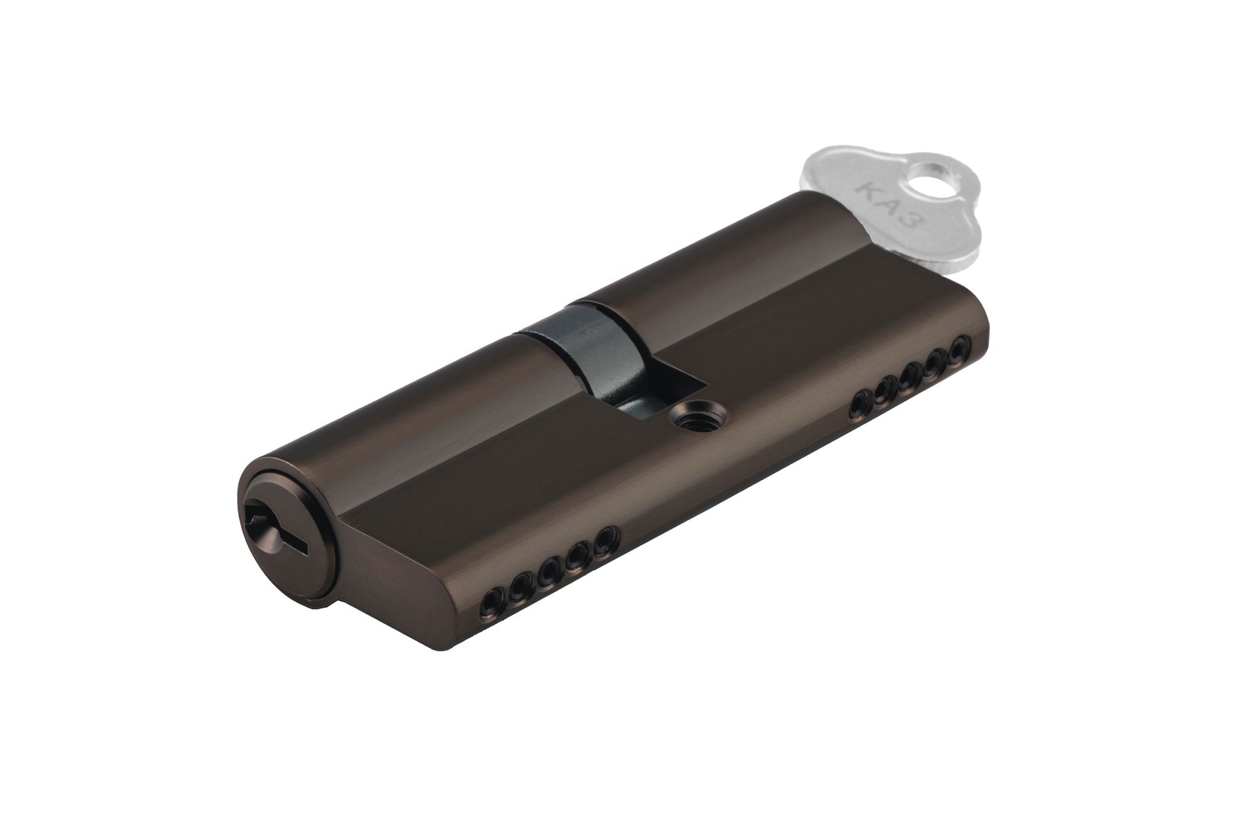 21651 - Euro Cylinder Dual Function 5 Pin - Signature Brass - Entrance