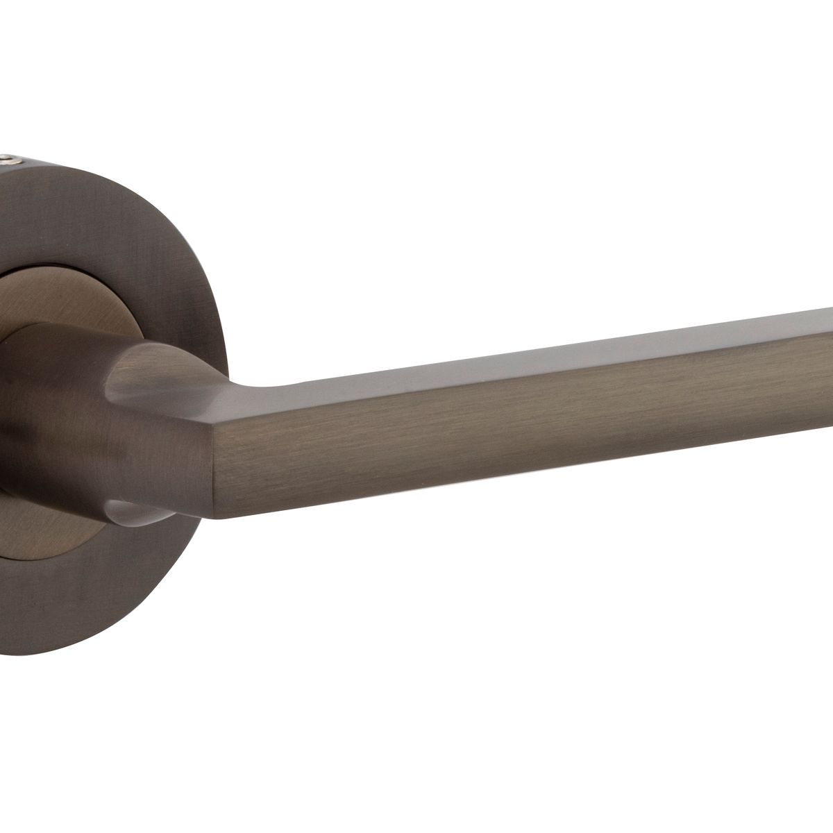 9211KIBPRIV60 - Baltimore Lever - Round Rose (Inbuilt Privacy) - Signature Brass - Privacy