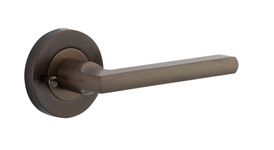 9211KIBPRIV60 - Baltimore Lever - Round Rose (Inbuilt Privacy) - Signature Brass - Privacy