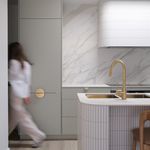 21336 - Osaka Cupboard Pull - Brushed Brass