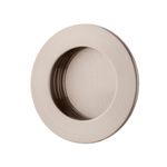 21795 - Round Flush Pull - Satin Nickel - Passage