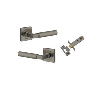 Berlin Lever - Square Rose Privacy Kit (Inbuilt Privacy)
