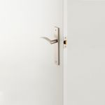 14704 - Oxford Lever - Rectangular Backplate - Satin Nickel - Passage