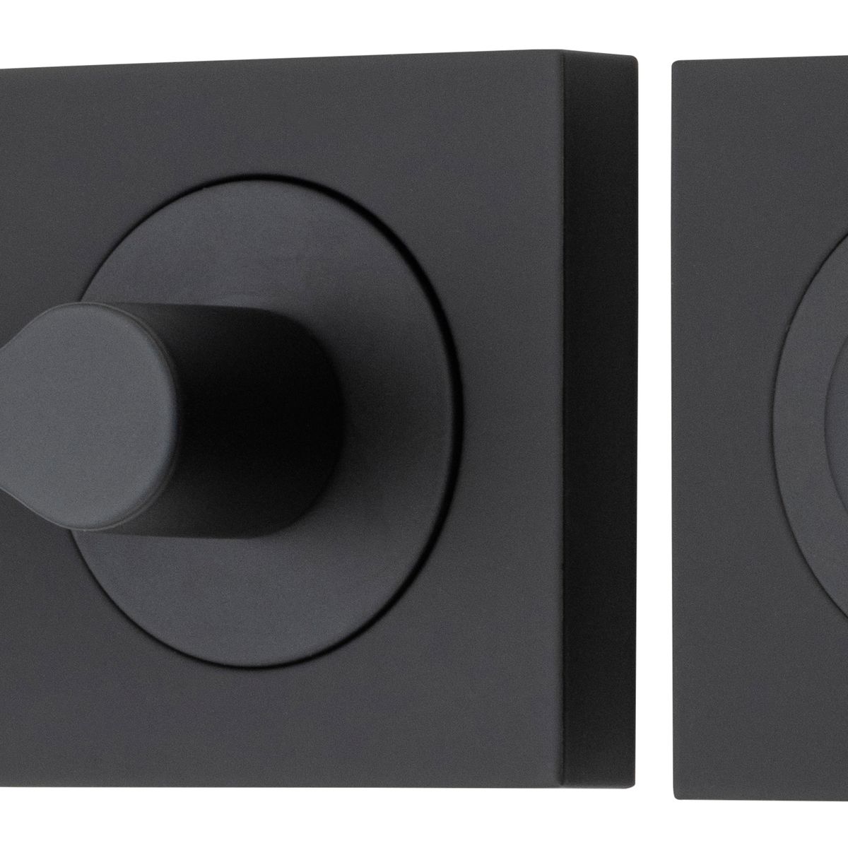 21722 - Accessibility Privacy Turn with Indicator - Square - Matt Black