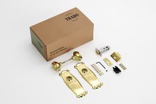 Bungalow Door Knob - Long Backplate Passage Set