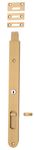 20326 - Locking Flush Bolt - 300mm - Brushed Brass
