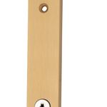 20326 - Locking Flush Bolt - 300mm - Brushed Brass