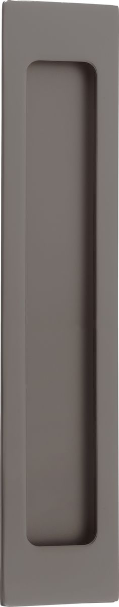 17296 - Rectangular Flush Pull - Graphite PVD - Passage