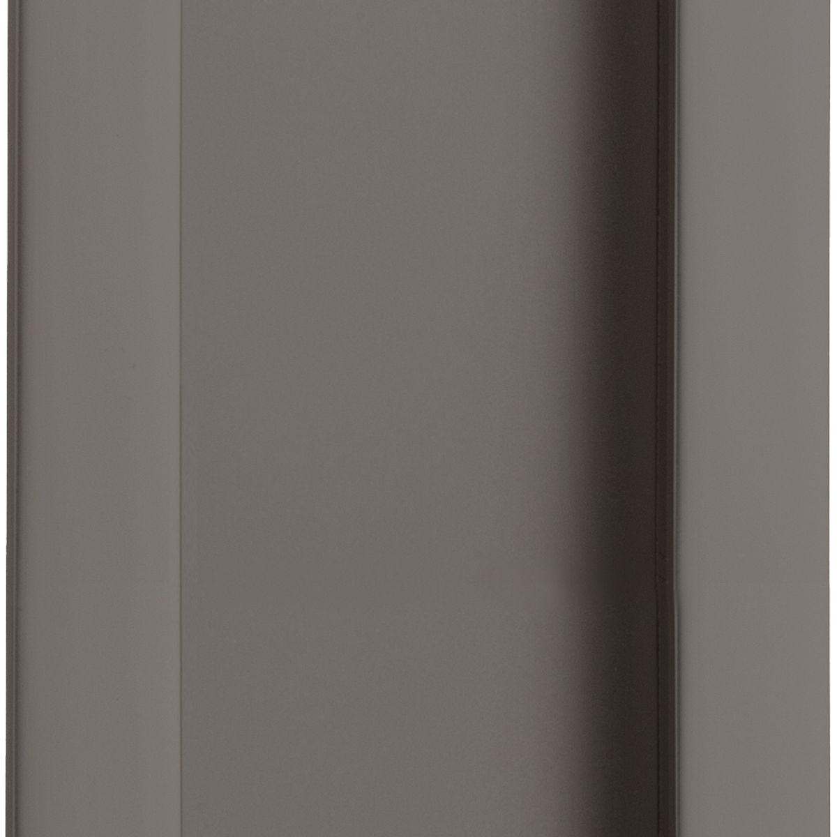 17296 - Rectangular Flush Pull - Graphite PVD - Passage