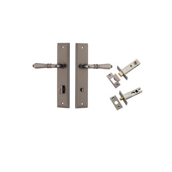 Sarlat Lever - Stepped Backplate Privacy Kit