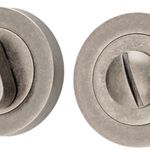 9317 - Privacy Turn - Round - Distressed Nickel