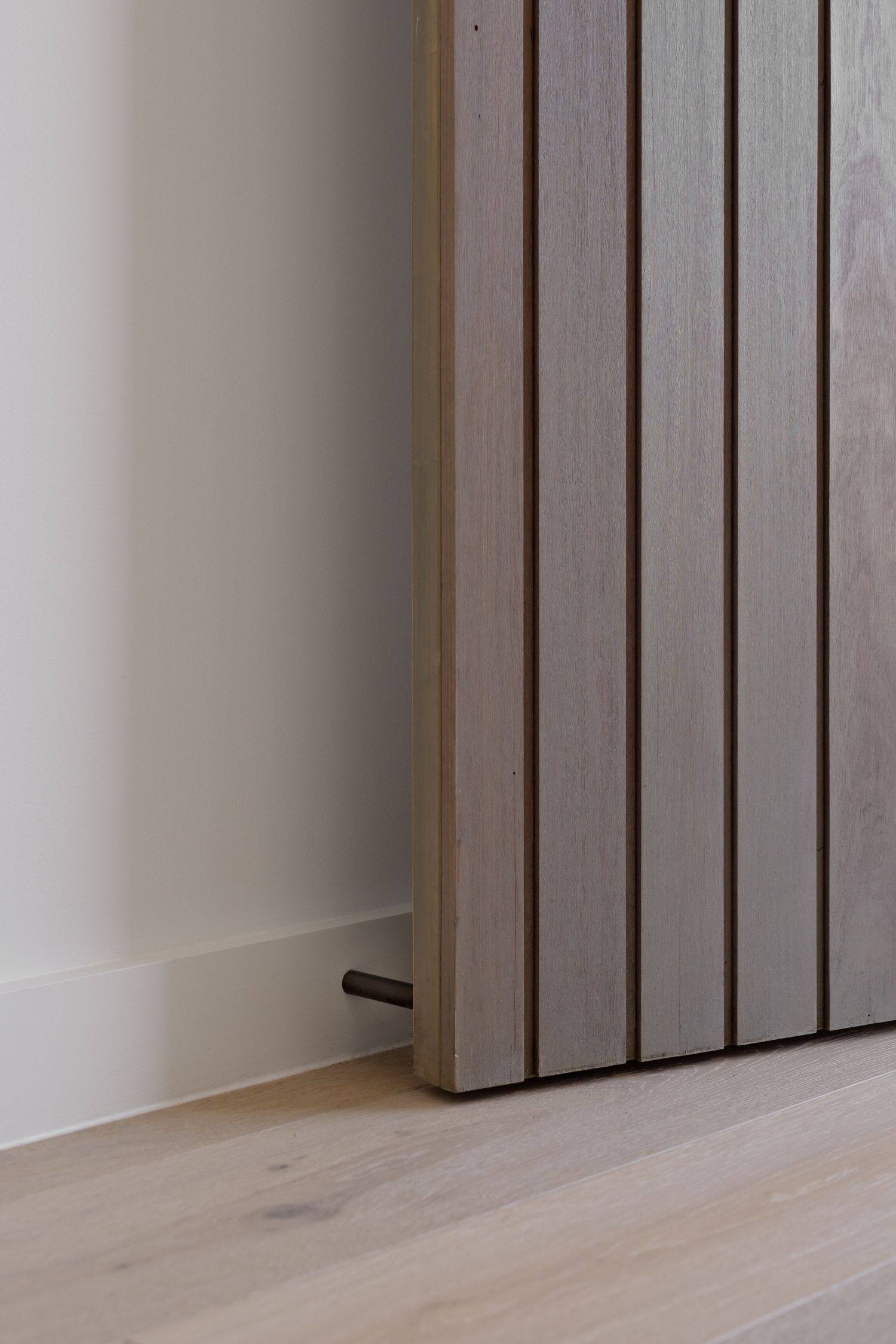 20456 - Pencil Door Stop - Brushed Brass