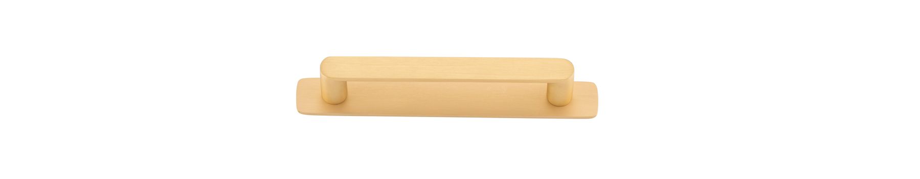 Osaka Cabinet Pull with Backplate - CTC128mm