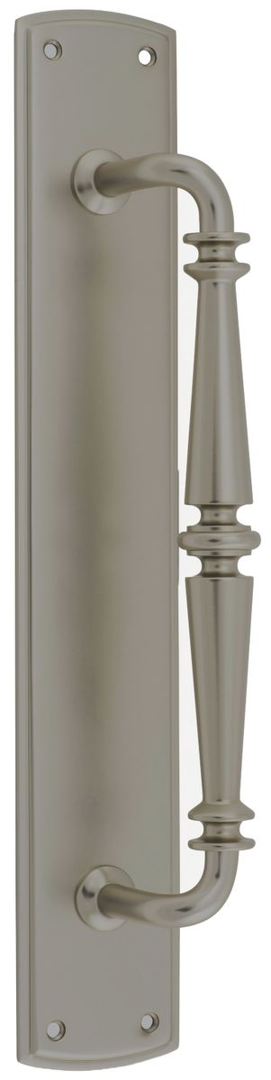 16932 - Sarlat Pull Handle on Backplate - Graphite PVD