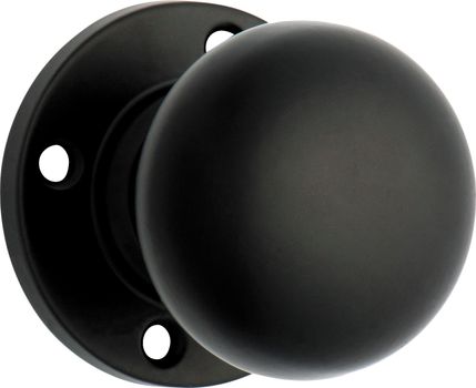 Retro Fit Mortice Knob - Round Rose
