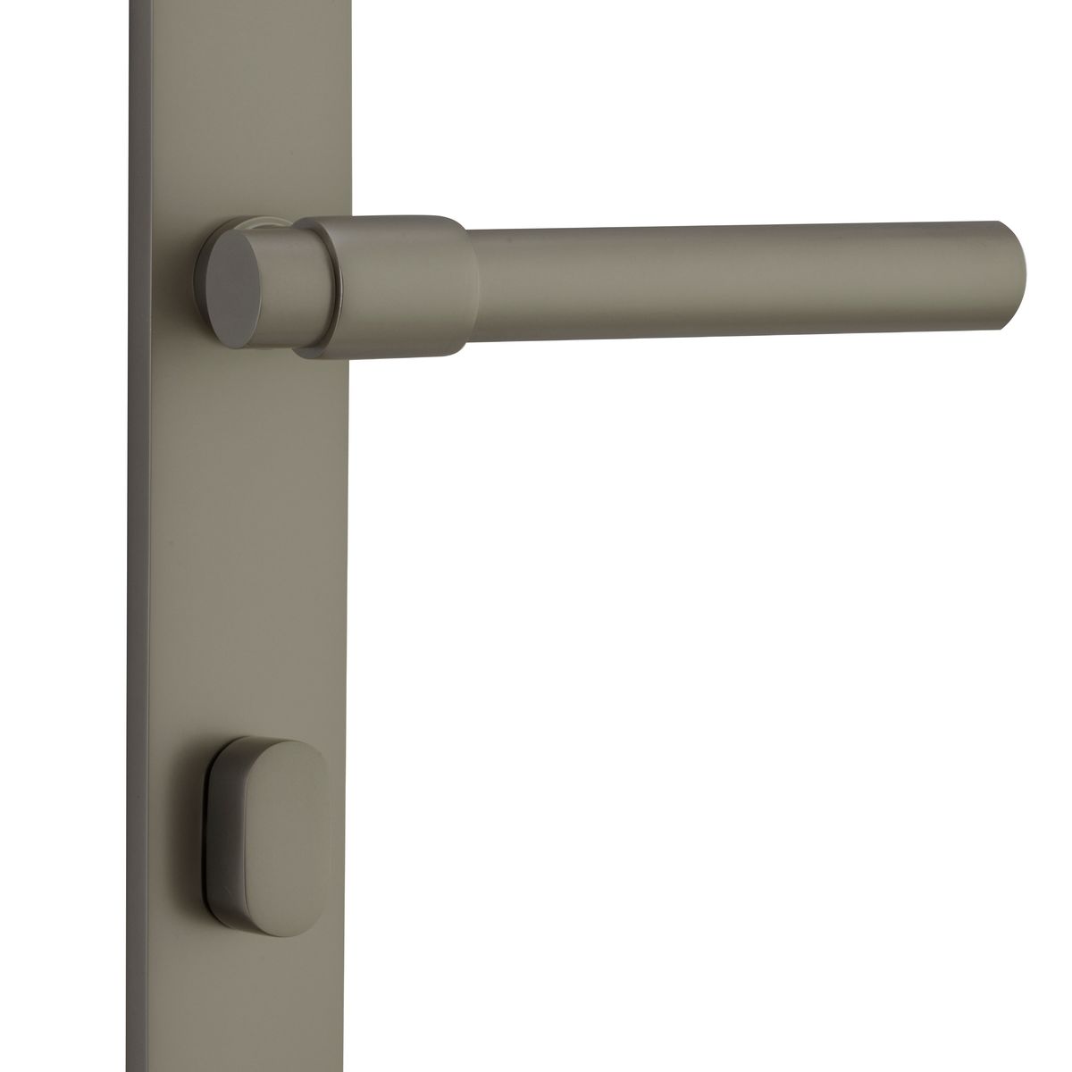 16796P85 - Helsinki Lever - Rectangular Backplate - Graphite PVD - Privacy