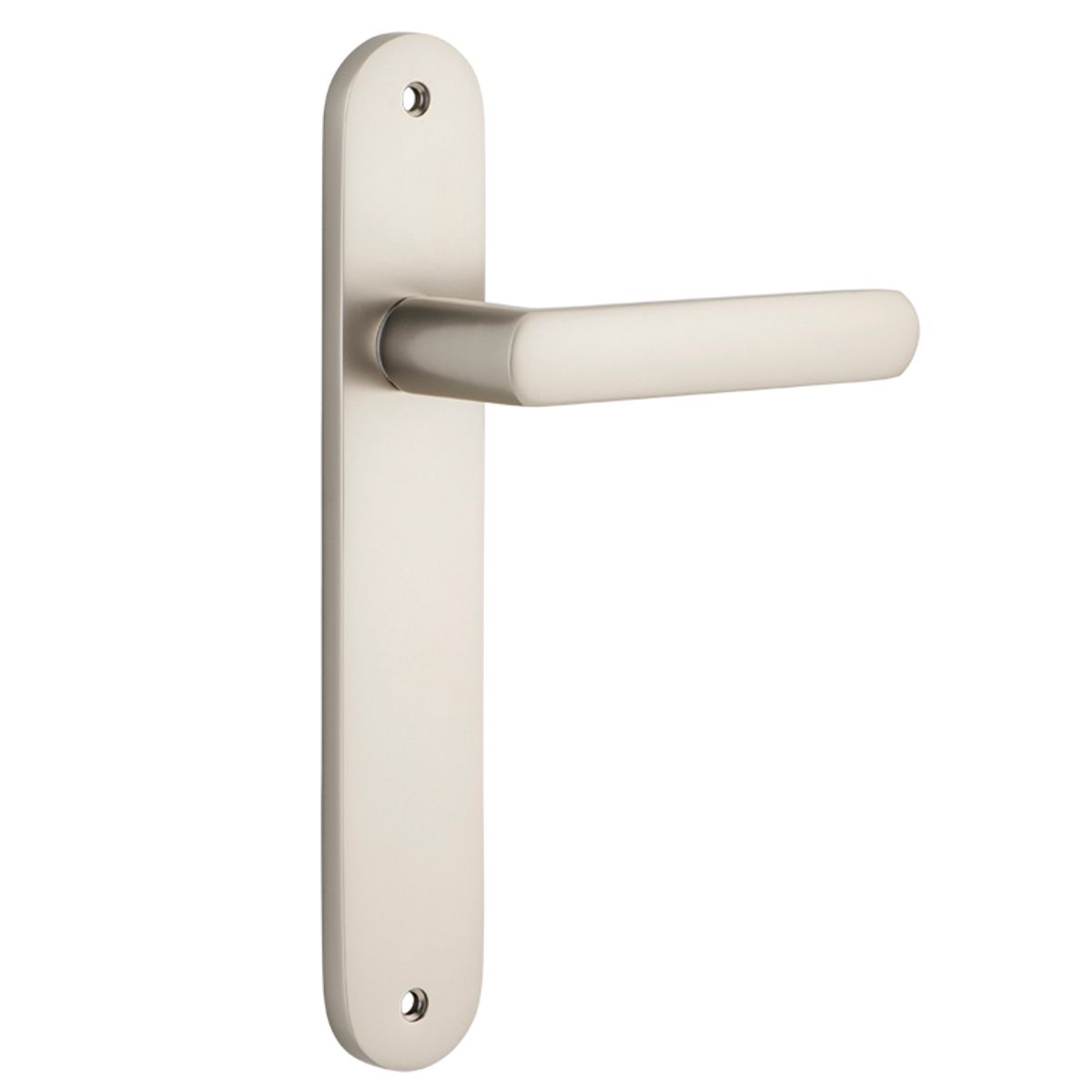 14864 - Osaka Lever - Oval Backplate - Satin Nickel - Passage