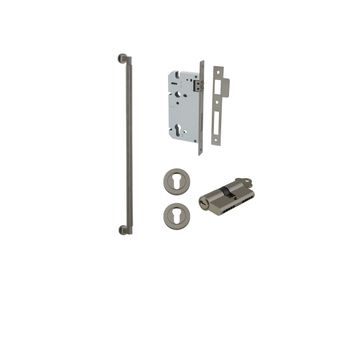 Brunswick Pull Handle - 600mm Entrance Kit with Separate High Security Lock